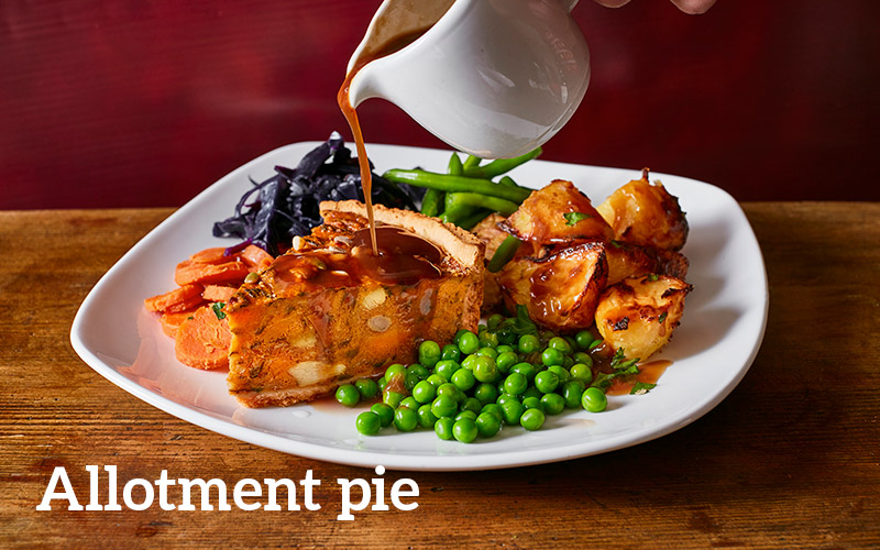 Allotment pie