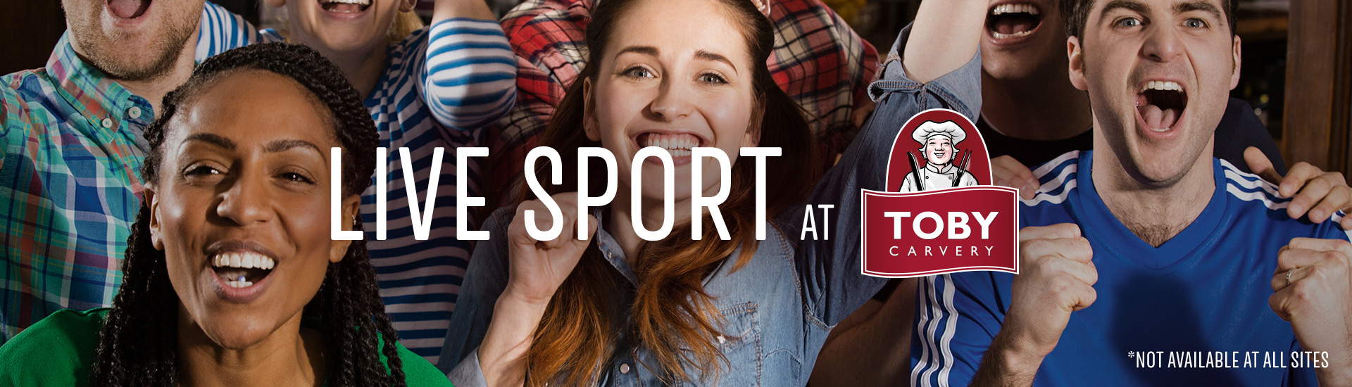 Watch Live Sport at Toby Carvery