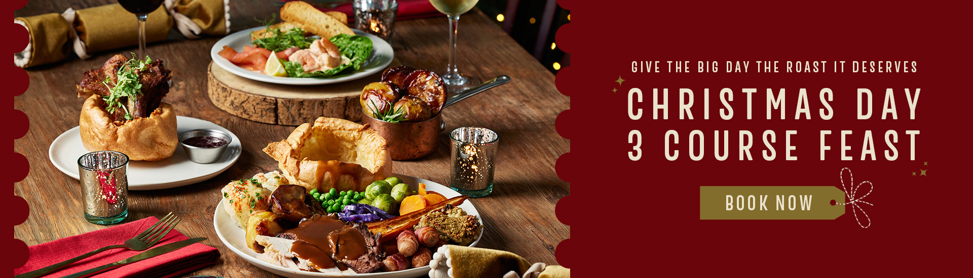 Christmas Day Menu 2026 | Toby Carvery - Book Now