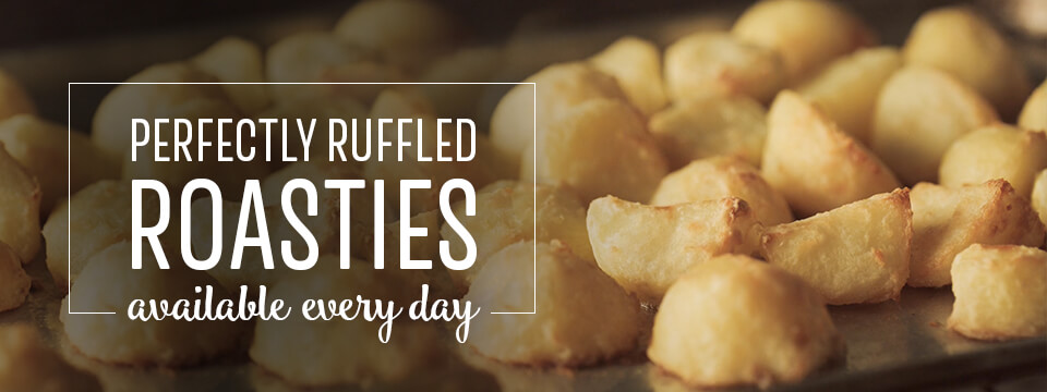 Our perfectly rustled Roasties