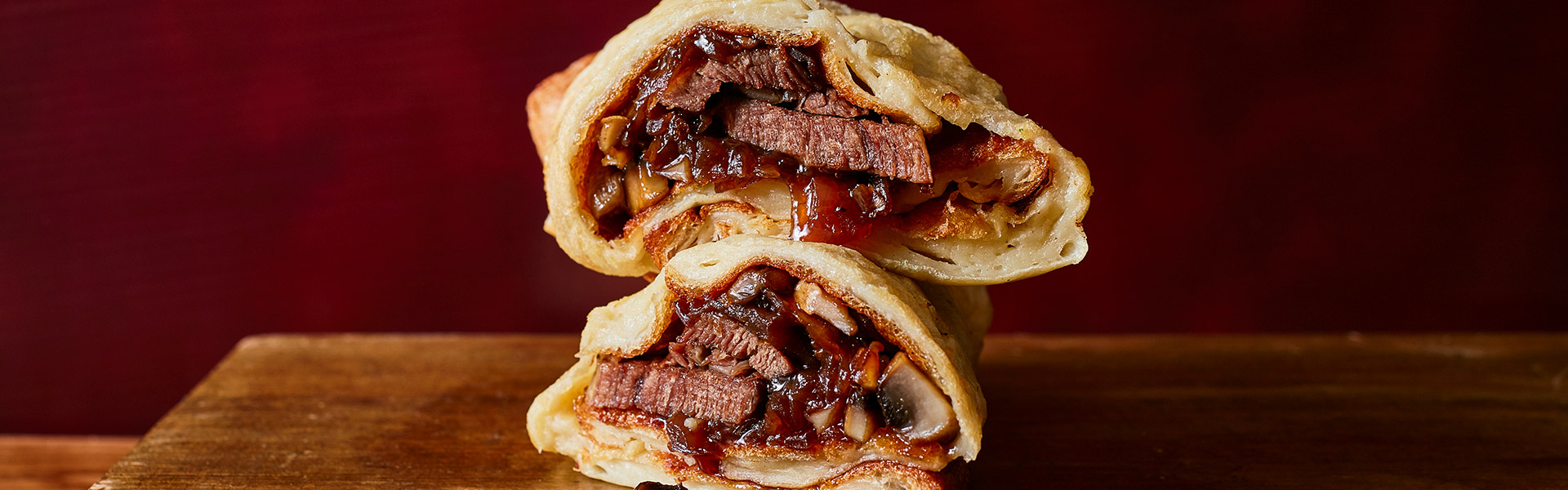 Toby - Beef and Horseradish wrap